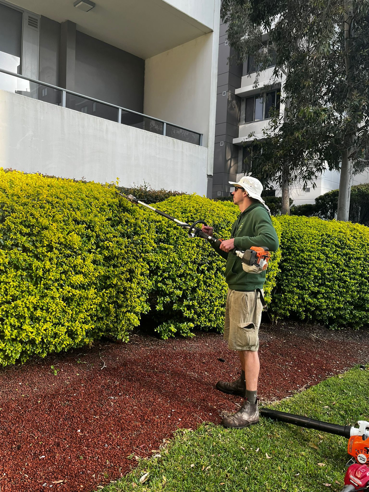 Garden maintenance work