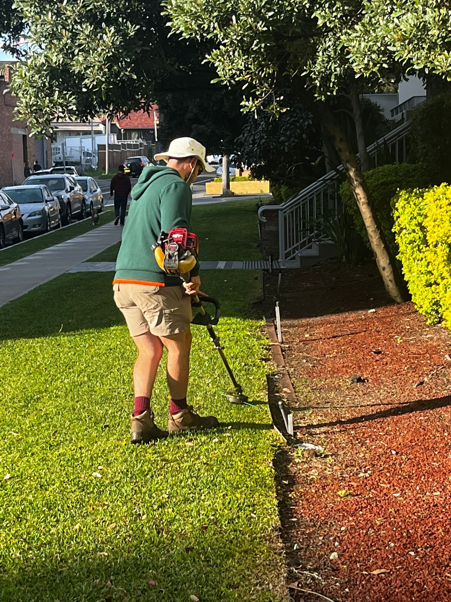 Garden maintenance work