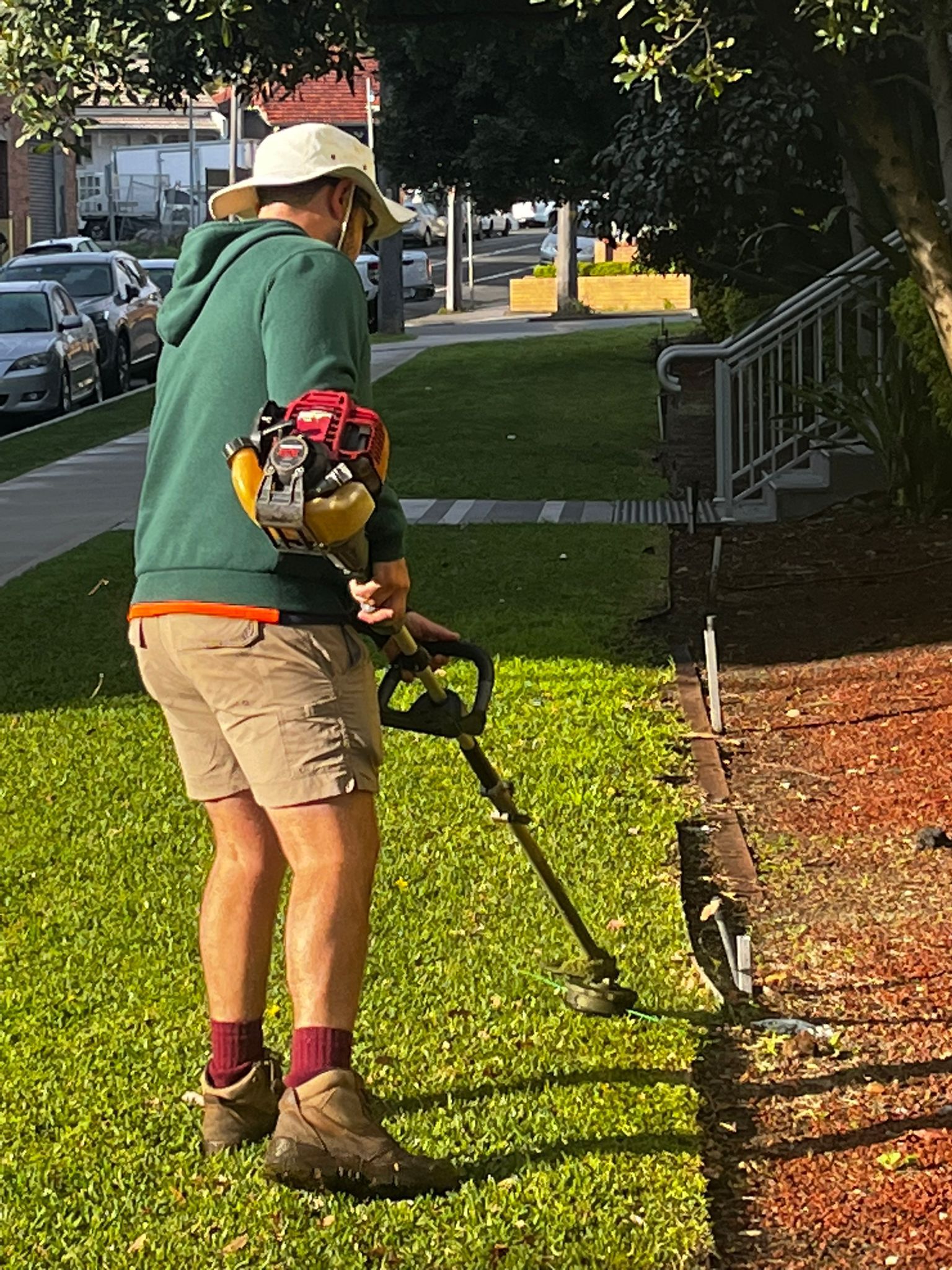 Garden maintenance work